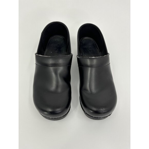 Dansko Professional Clog Leather Black Size 41 (10.5-11) - Picture 2 of 6